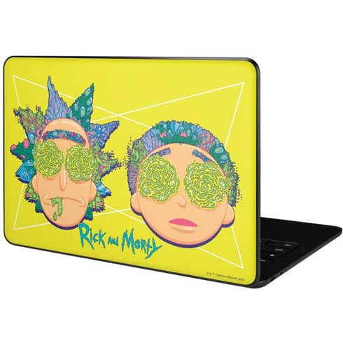 Adult Swim Rick and Morty Rick and Morty Portal Eyes Google Pixelbook Go Skin